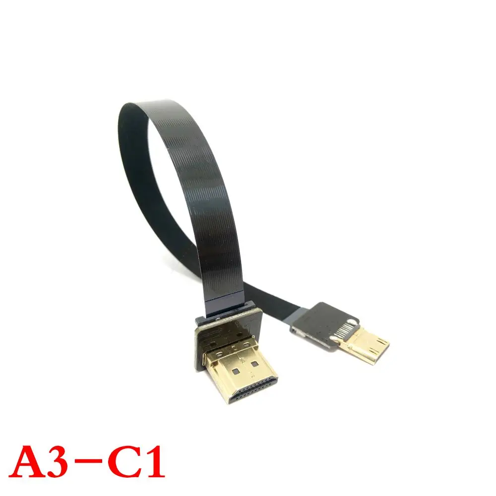 Кабель A3 5 см 100 FPV HDMI тип A штекер HDTV FPC для мультикоптера аэрофотосъемки