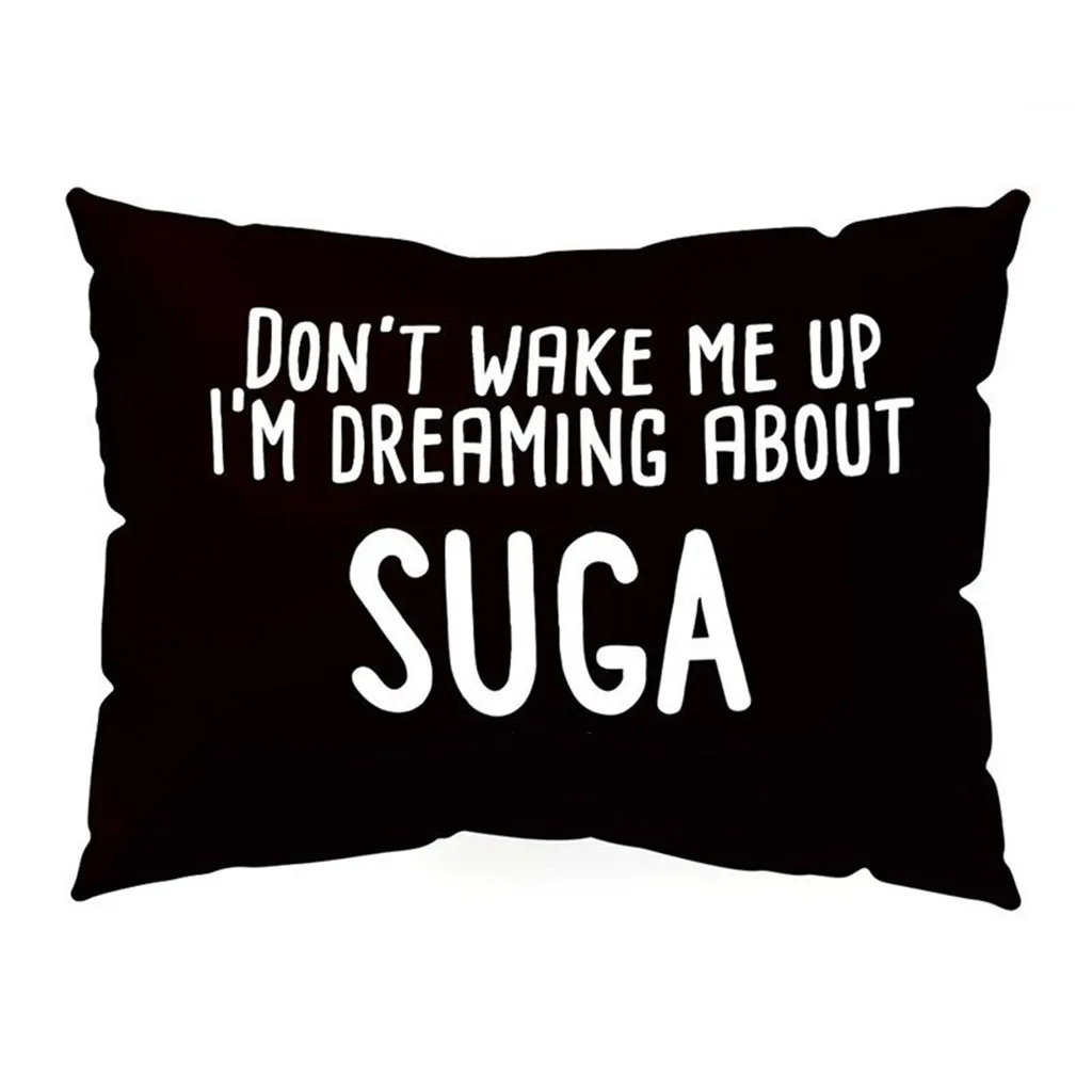 KPOP чехол для подушки DONT WAKE ME UP прямоугольное украшение для дома SUGA JIMIN V Jung Kook JIN J HOPE армейский чехол для подушки