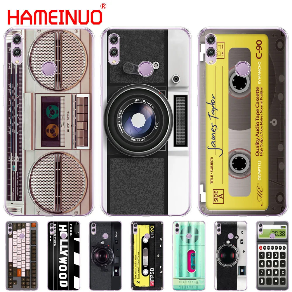 Ретро кассета для камеры Boombox калькулятор клавиатура чехол телефона Huawei NOVA 3 3i mate