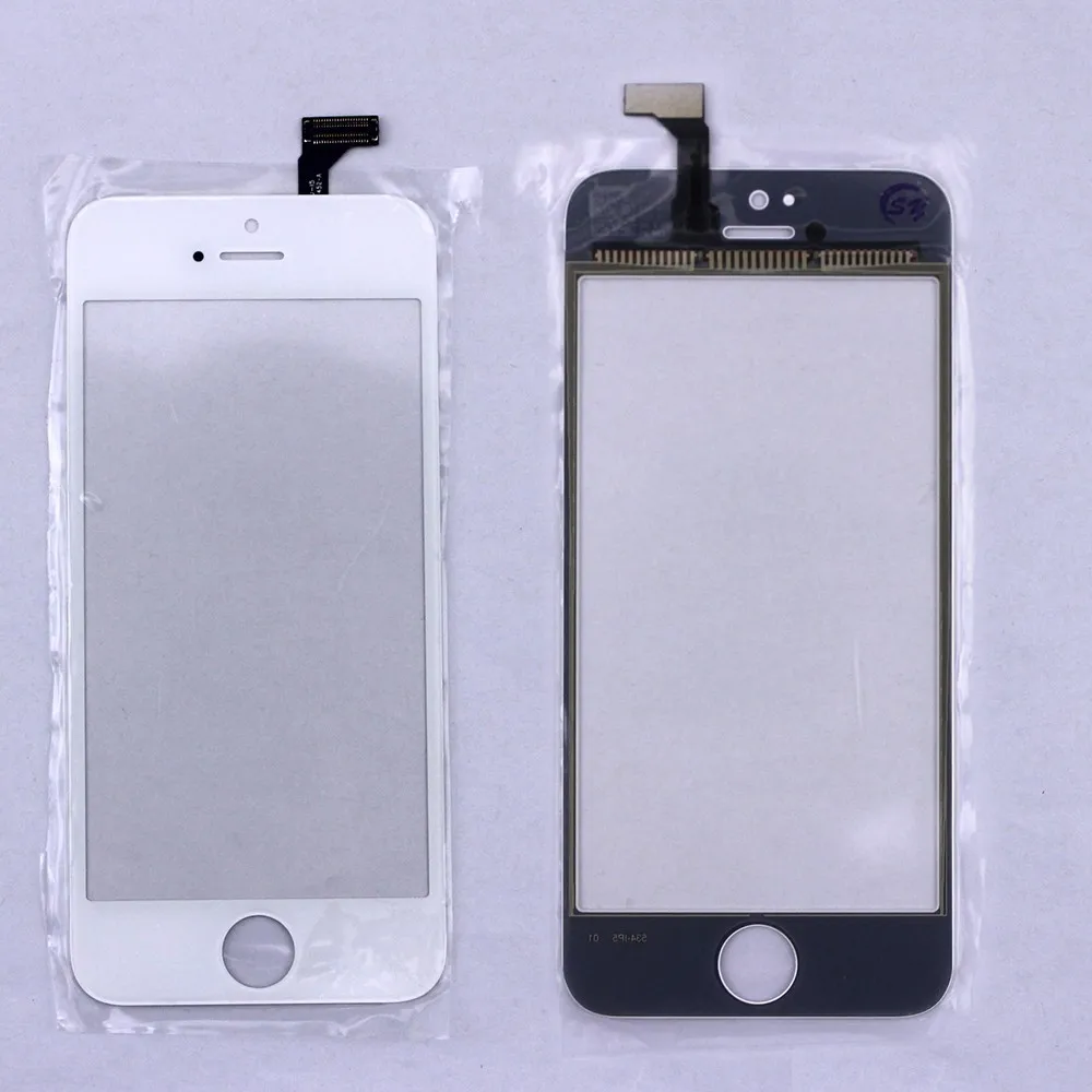 10 шт. сенсорный экран дигитайзер панель Стекло Объектив сенсор для iPhone 6g 4 7 6s plus 5