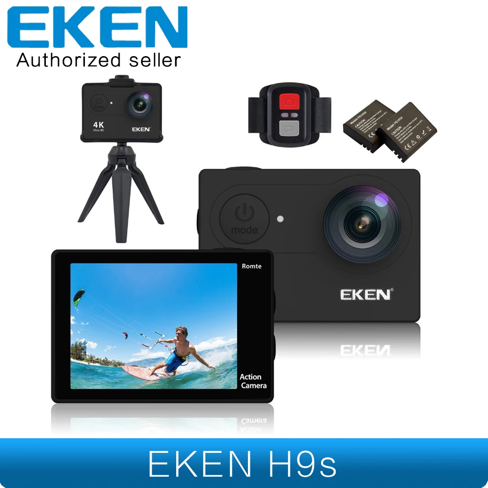 Экшн камера EKEN H9s 4K Wi Fi Ultra HD водонепроницаемая|sport camera|action camera4k wifi |