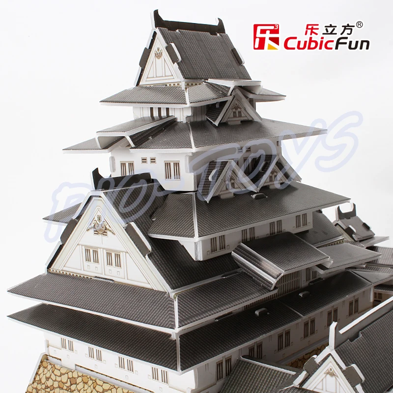 Новогодний подарок модель 3D пазлов Himeji-Jo японский старинный замок Shogunate
