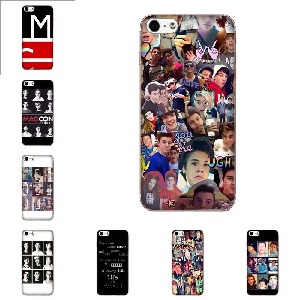 Magcon Boys Shawn Mendes для Apple iPhone 4 4S 5 5C 5S SE 6 6S 7 8 Plus X XS Max XR мягкие узоры | Мобильные телефоны
