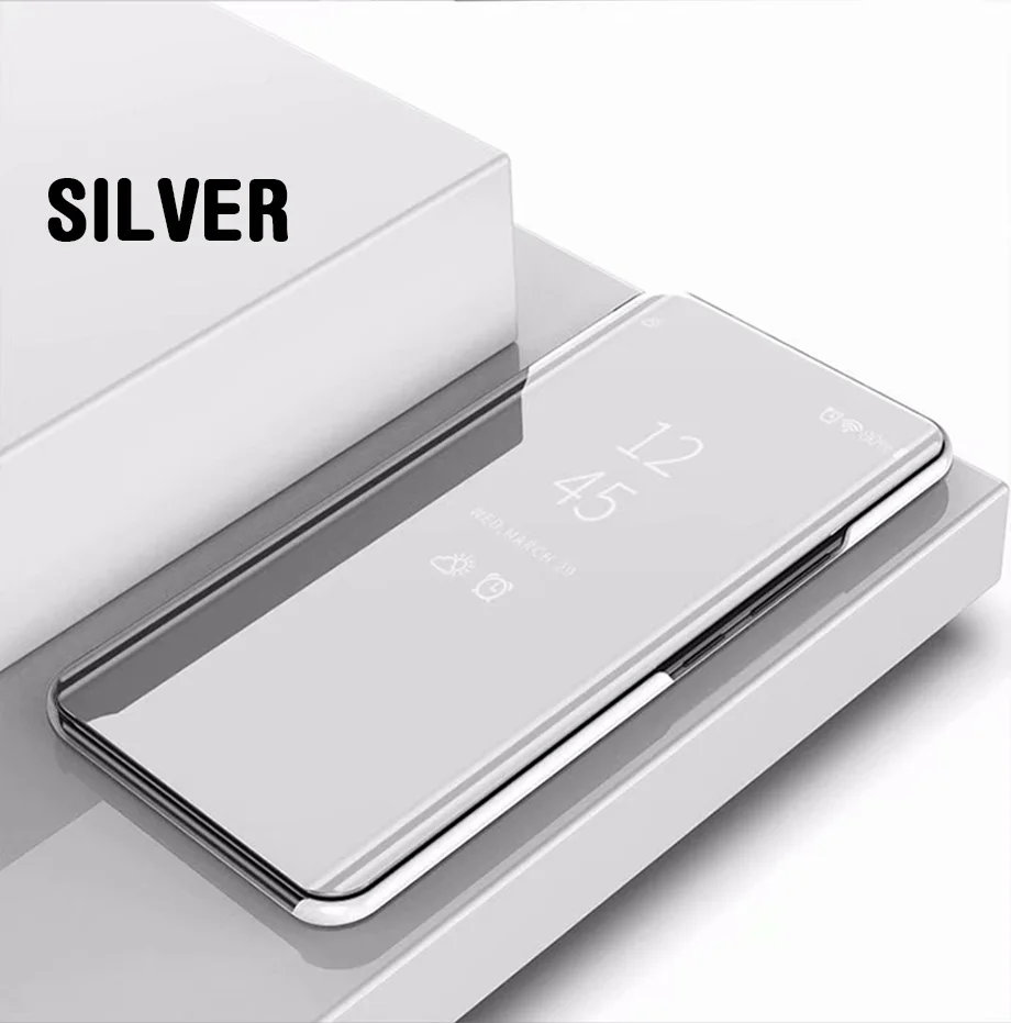 Прозрачный зеркальный чехол для смартфона Samsung Galaxy S9 S8 S7 S6 Edge Plus Note 8 9 для Samsung A50 A70 A40 A30 A20 A10