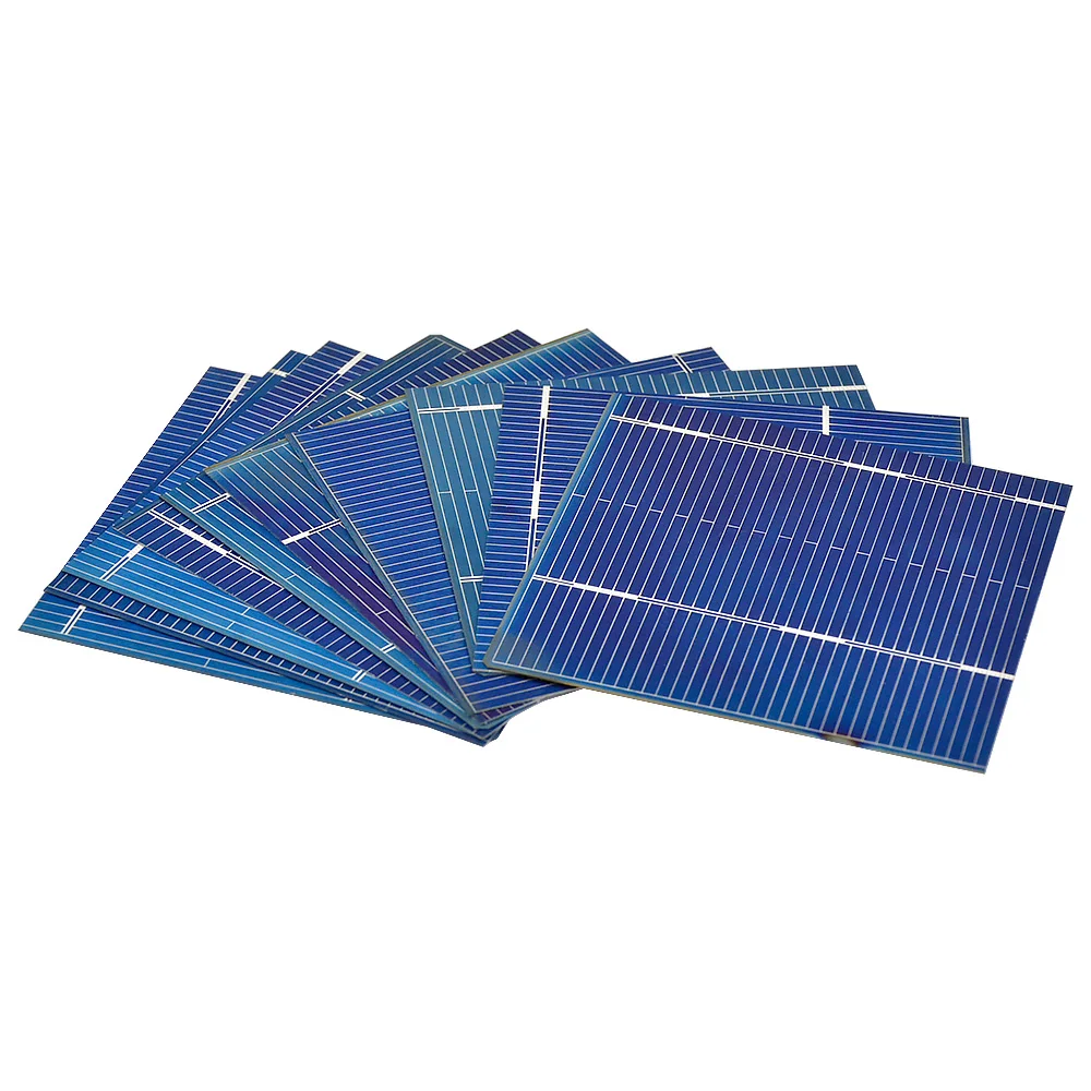 Солнечная панель SUNYIMA 100 шт. Solar Cell 52x52 мм 0 5 В 46 Вт цветной Кристаллический