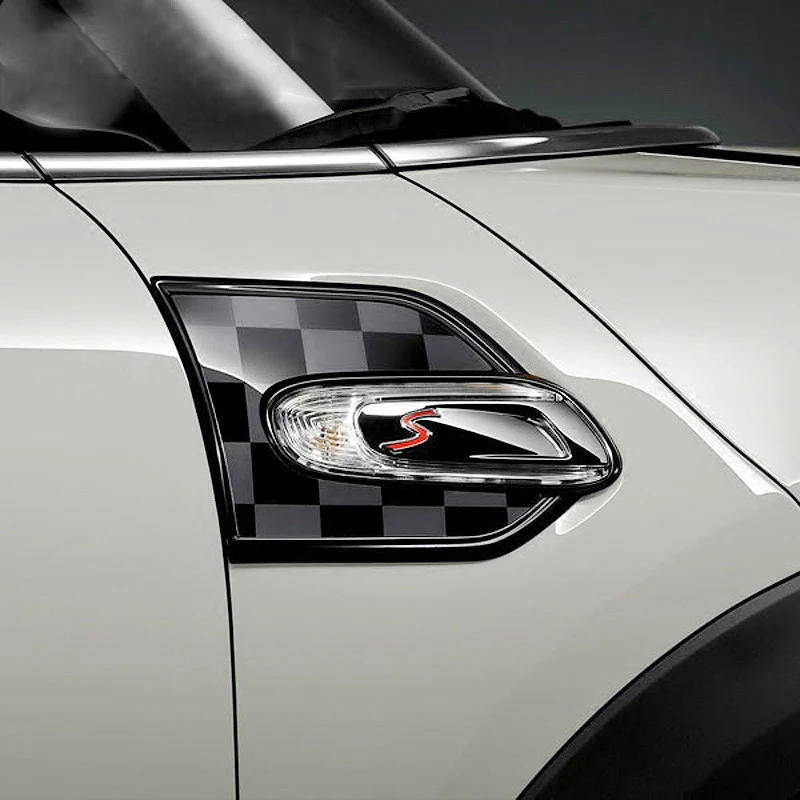 2 шт. наклейки на боковые крылья автомобиля для MINI COOPER JCW S F55 F56 F57|fender sticker|styling carcar