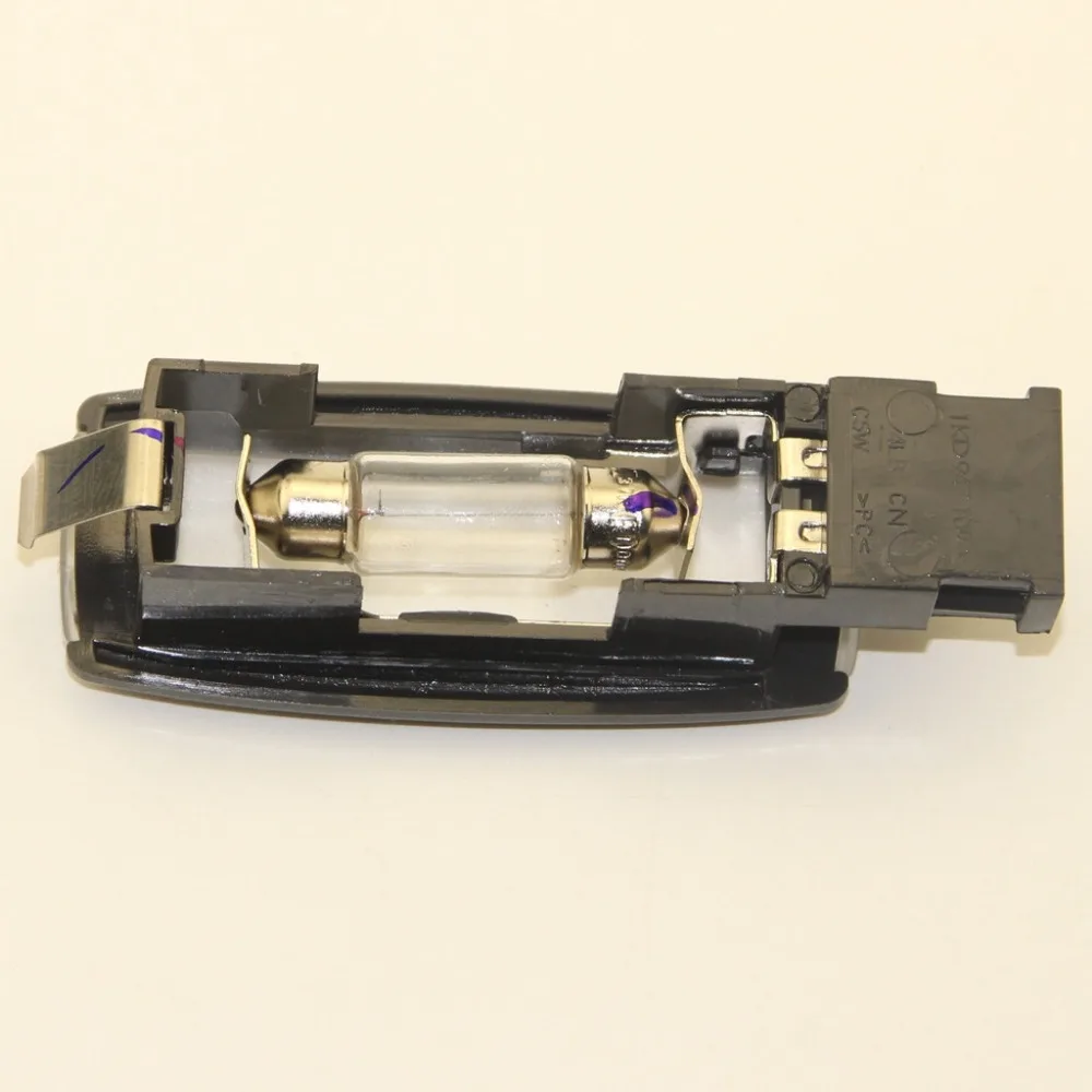 2 шт. черный купола Географические карты свет для поло CC EOS Гольф Jetta Passat Tiguan Bettle