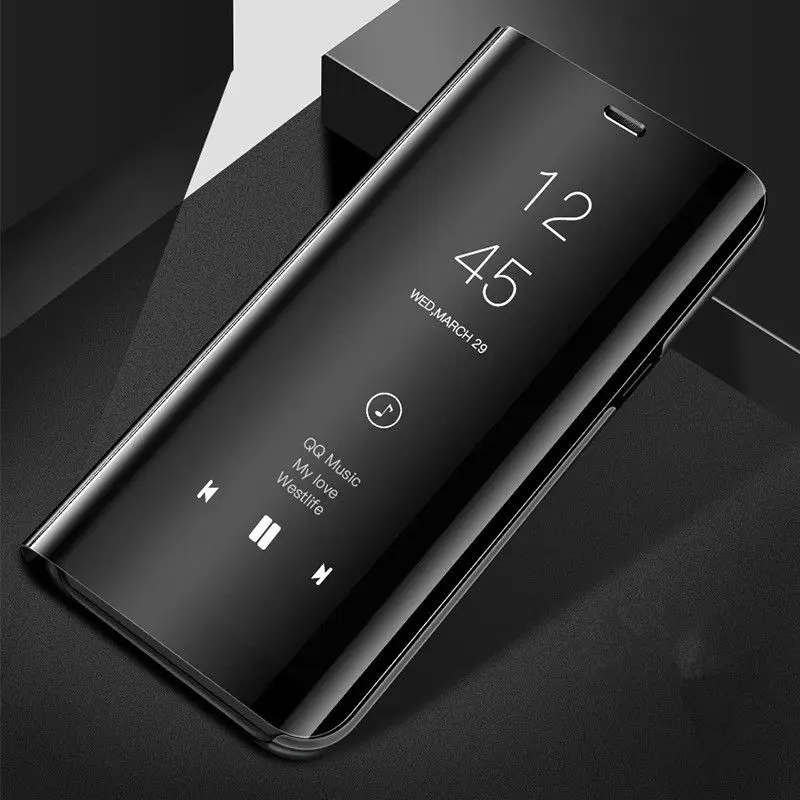 Роскошный флип чехол ZEALLION для Samsung Galaxy J5 J7 2016 Note 4 Core прозрачный зеркальный кожаный