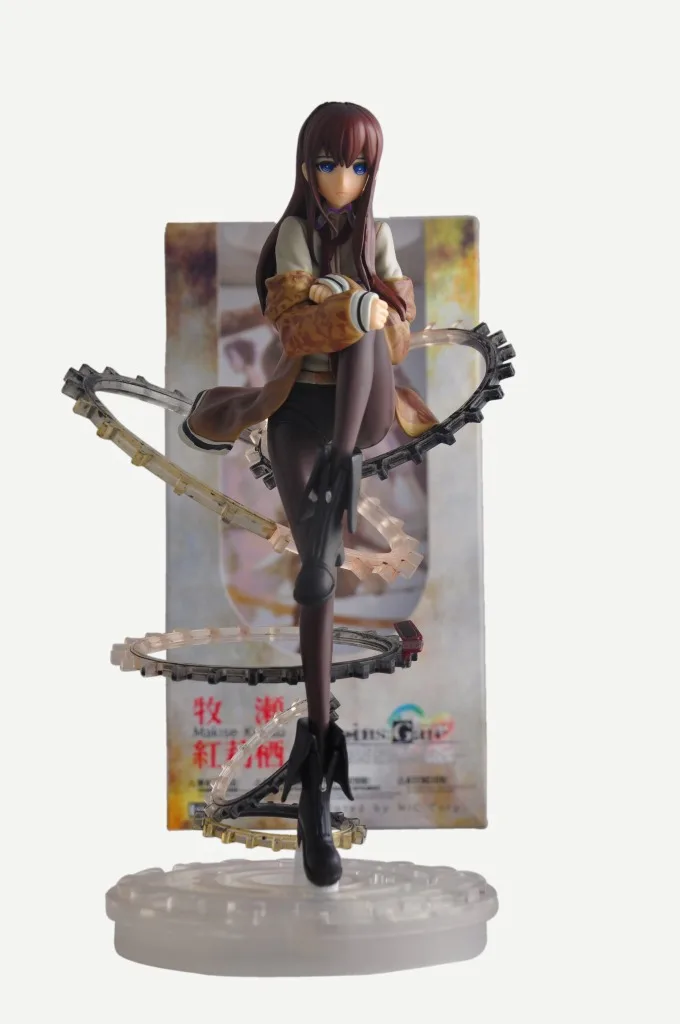 Аниме 9 &quotSteins Gate Makise Kurisu 1/8 весы ПВХ фигурка Коллекционная модель игрушки