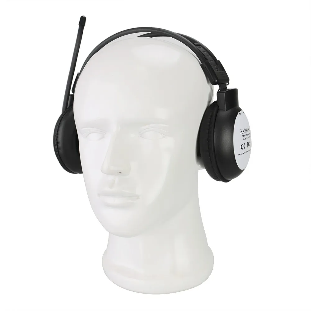 Портативные наушники TR101 + 2 шт. 0 6 Вт fm передатчик TR504 MP3 радиовещание для совещаний