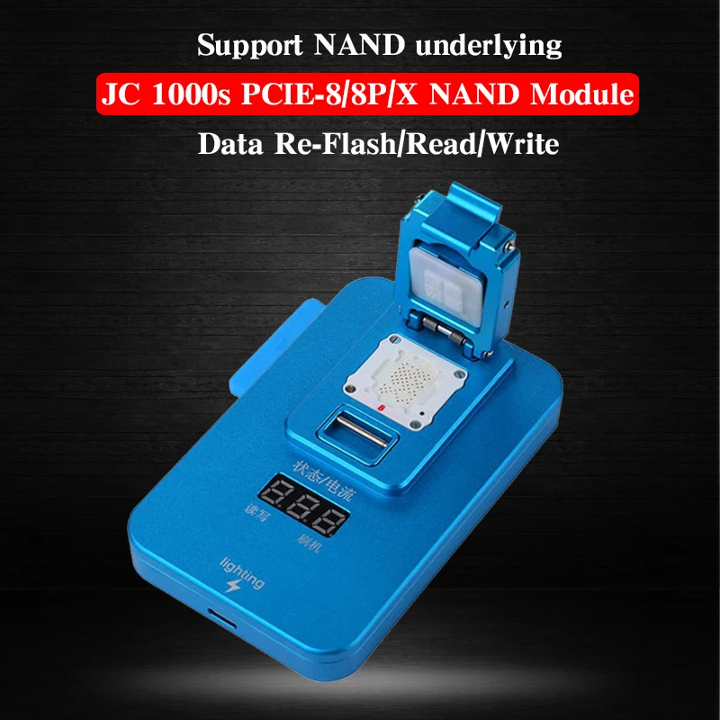 JC Pro1000S многофункциональный программист NAND PCIE чтение записи SN Ремонт для iPhone X 8 Plus