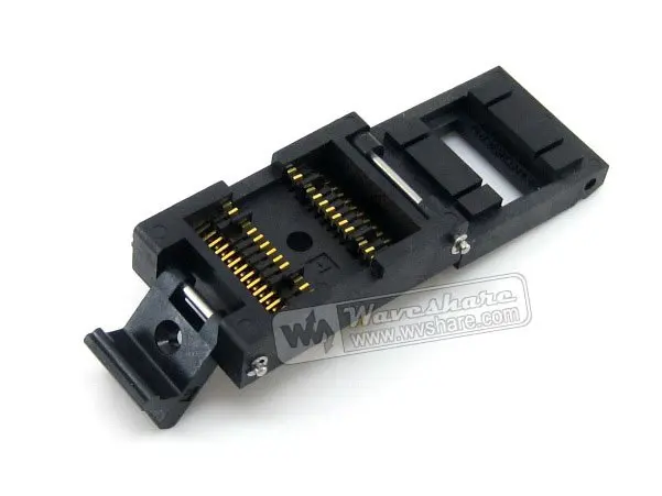 

SOP28 SO28 SOIC28 IC51-0282-334-1 Yamaichi IC Test & Burn-in Socket Programmer Adapter 10.3mm Width 1.27mm Pitch