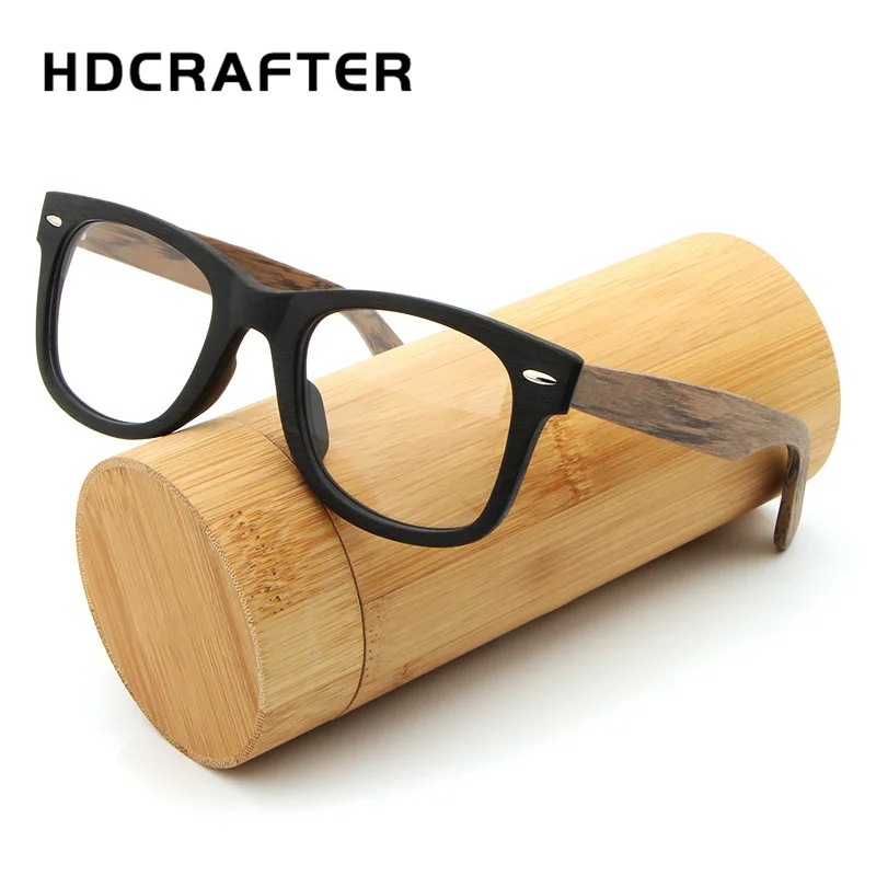 HDCRAFTER высокое качество мужские женские очки для близорукости деревянные оправа в