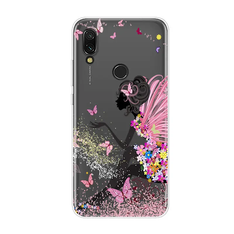 Для глобальной версии Xiaomi Redmi 7 Redmi7 чехол силиконовая задняя крышка для телефона