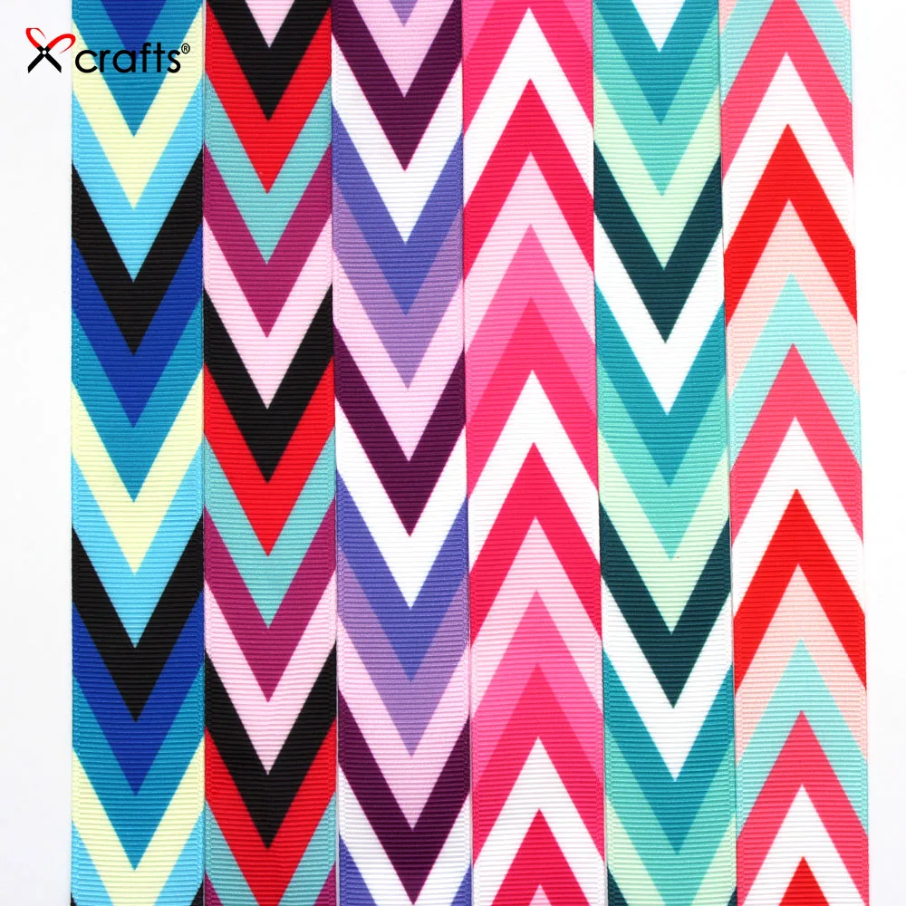 

NEW 1" 25MM Grosgrain Ribbon Printed Arrow For DIY Girls Hairbow Wedding Gift Package Tape Free shipping