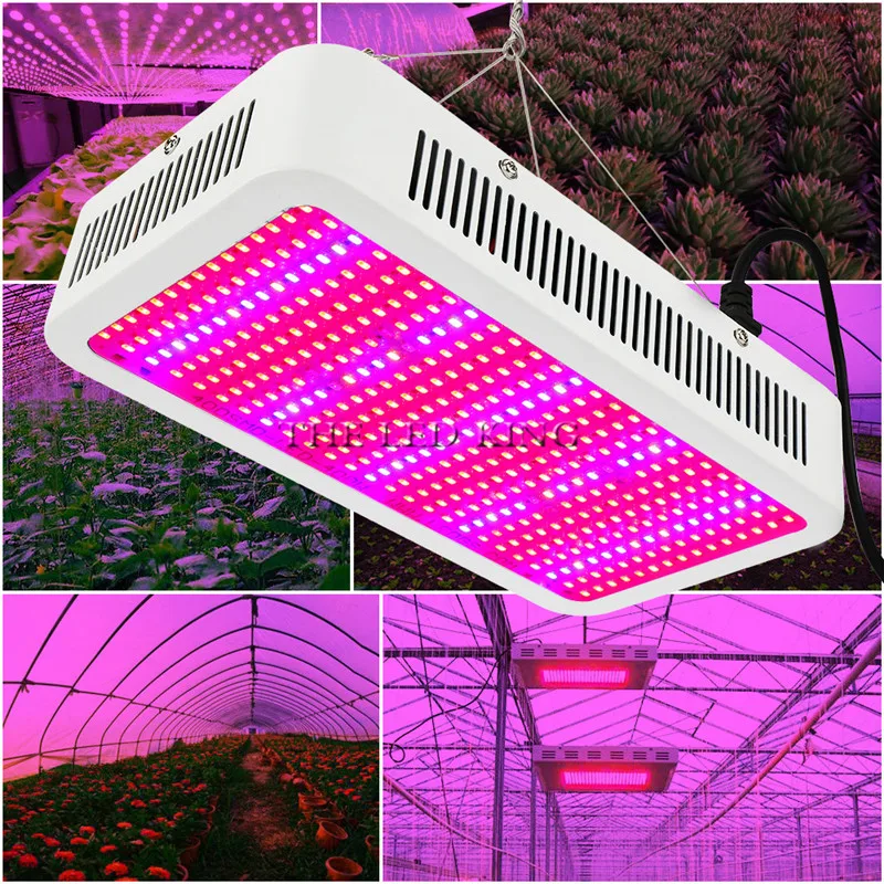 200W 400W 600W 800W 1200W 1600W светодиодный светильник для выращивания полный спектр 410 730nm