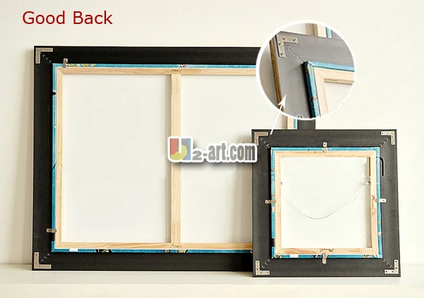 Заказная черная плавающая рамка для масляной живописи/печать пять цветов PS