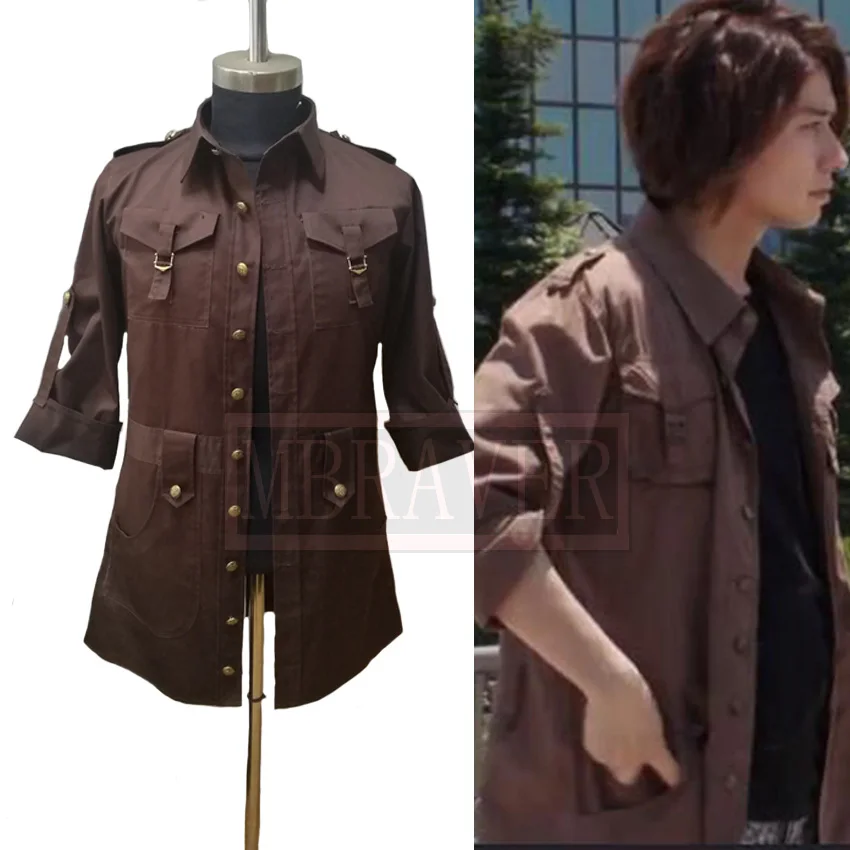 Футболка для косплея Казуми саватари костюм Хэллоуина индивидуальный пошив