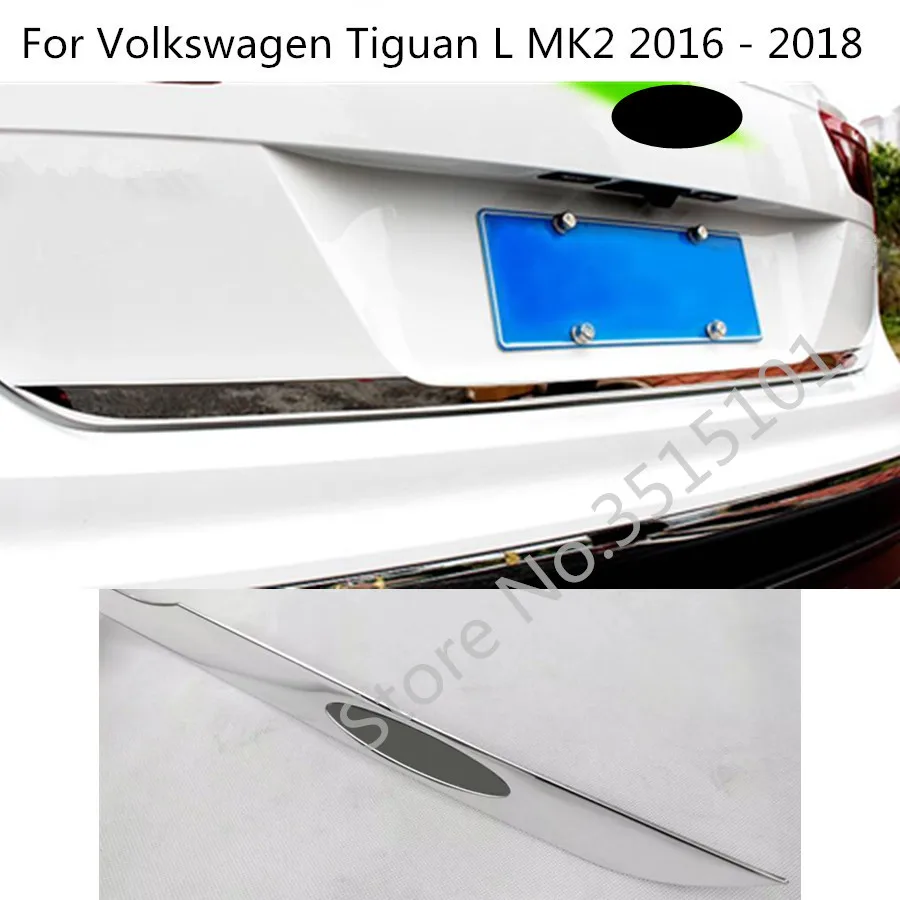 Задняя дверь автомобиля задняя лицензия бампер рамка багажник для Volkswagen VW Tiguan L