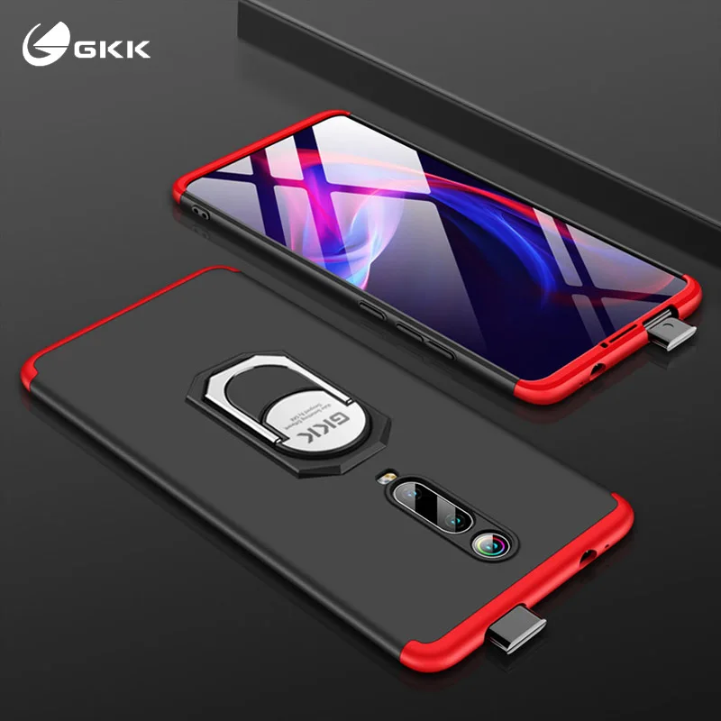 Роскошный оригинальный чехол для Xiaomi Mi 9 T полное защитное кольцо магнитный