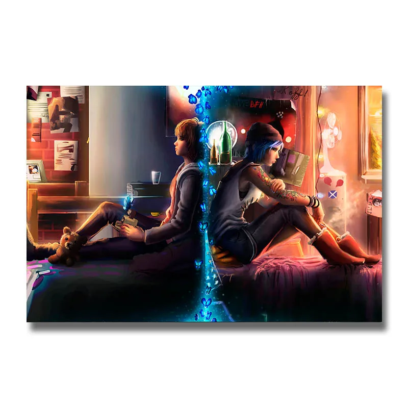 Жизнь странная перед Storm игры Шелковый плакат Wall Art Печать 12x18 24x36 дюймов украшения