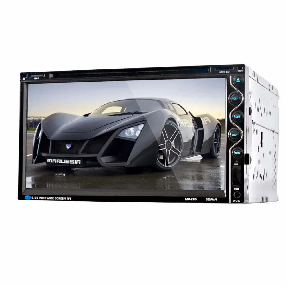 HEVXM 265 6 95 дюймов автомобильное радио Автомобильный многофункциональный dvd-плеер