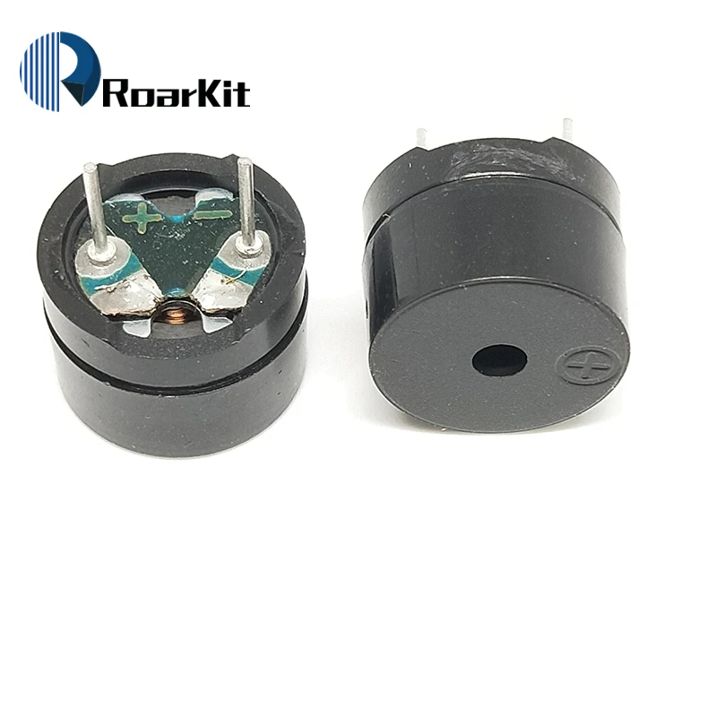 Пассивный электронный звуковой сигнал 16R 10 шт. 2Pin 12x8 5 мм 12085 16 Ом 2 кГц 3/5/9/12 в