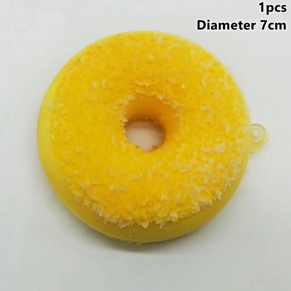 Donut Squishy 5 Taoup деревянные кремообразные пончики настенные вечерние сувениры для детского душа Аксессуары для декора мягкий пончик мягкий креативный ручной работы подарки на день рождения DIY - Цвет: Donut Squishy 5
