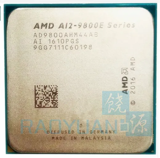 Процессор AMD A12-Series A12-9800E A12 9800E 3,1 ГГц четырехъядерный процессор AD9800AHM44AB разъем AM4