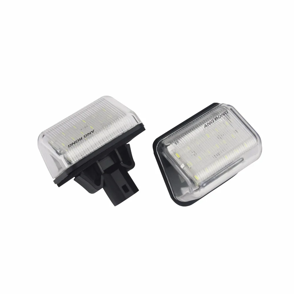 ANGRONG 2x светодиодный номерной знак белого цвета для Mazda Mazdaspeed6 (Atenza/MPS) 2005 07 6 Atenza (GG/GY)