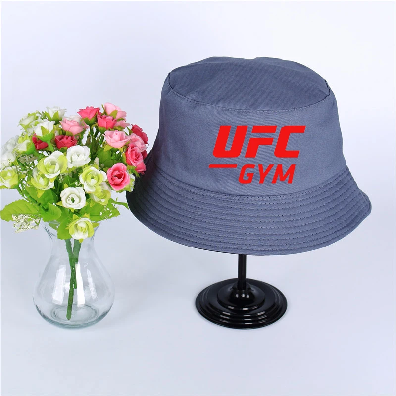 Логотип UFC летняя кепка Женская Мужская Панама шляпа плоский солнцезащитный