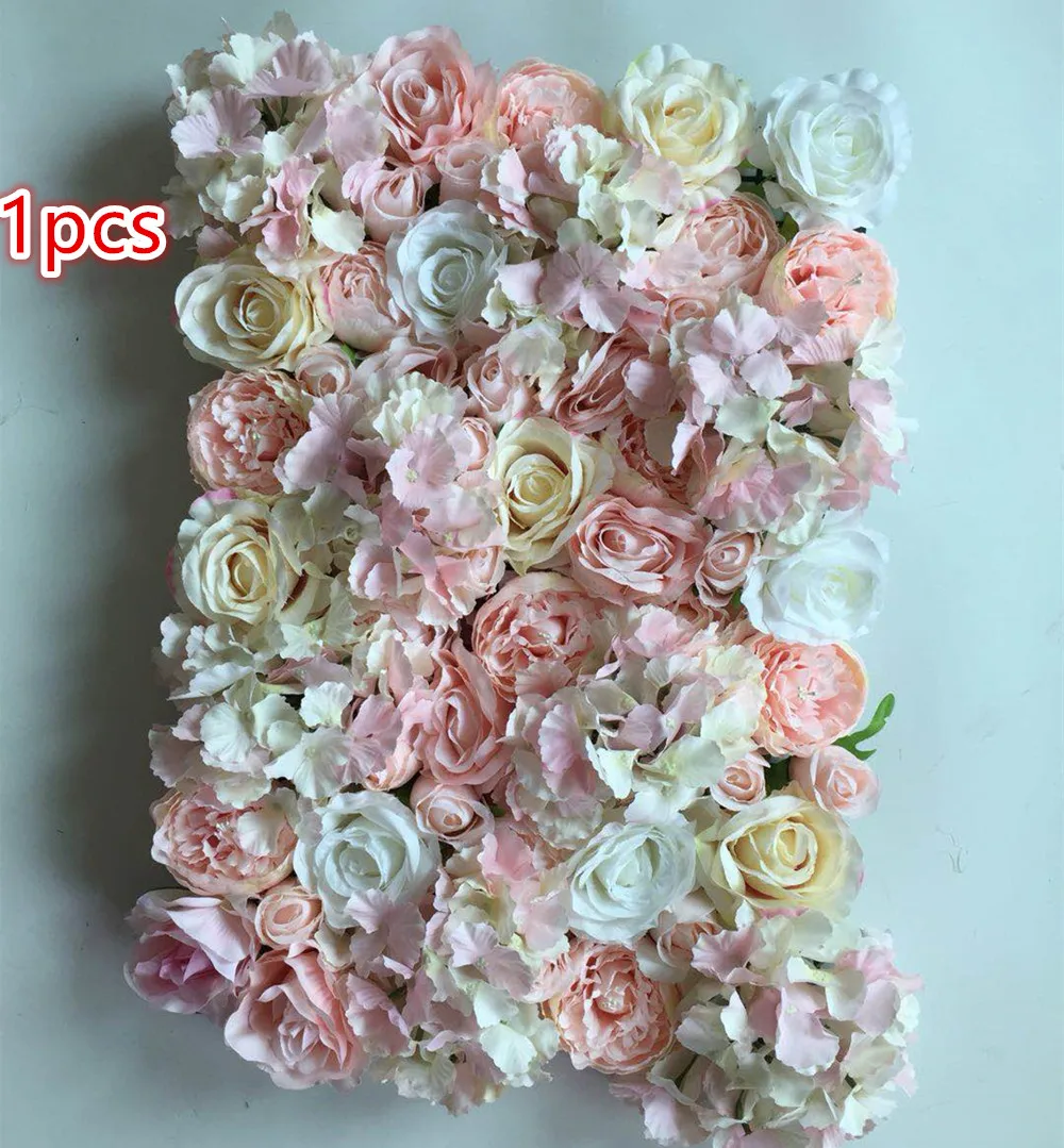 3D artificial new hydrangea rose wall for wedding stage props decoration and road flower | Дом и сад