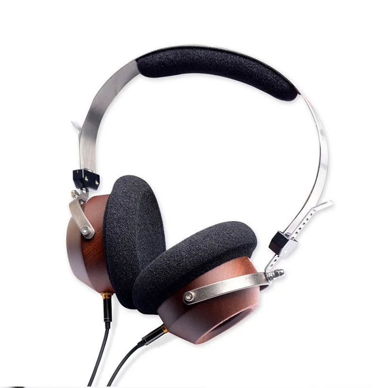 Деревянные наушники ретро гарнитура HIFI монитор ручной работы для
