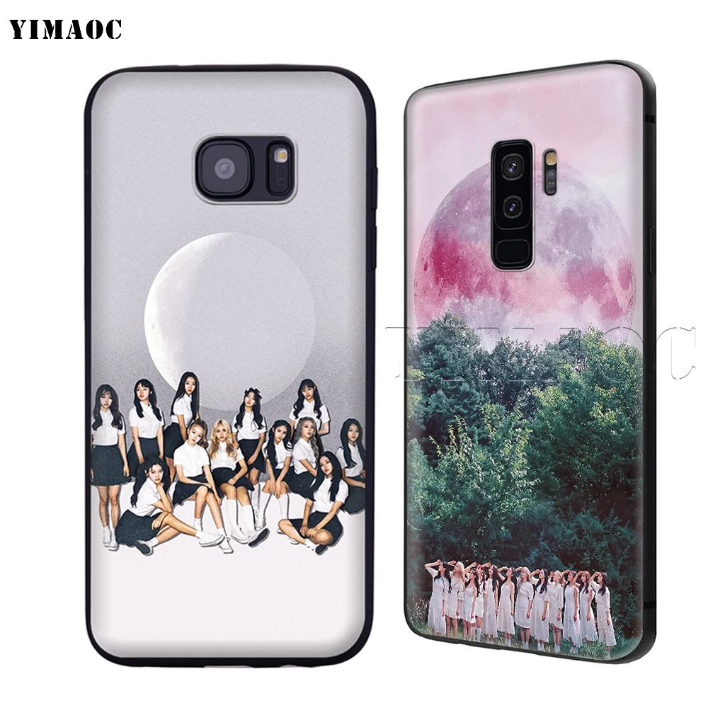 YIMAOC Loona YYXY Мягкий силиконовый чехол для Samsung Galaxy S6 S7 Edge S8 S9 Plus A3 A5 A6 Note 8 9|Бамперы| |