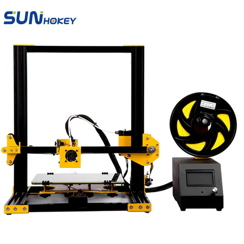 2018 новые 3D-принтеры Sunhokey S1 Полный металлический каркас с широкоформатной печати
