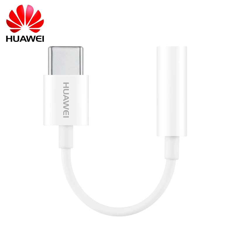 Оригинальный huawei usb type C до 3 5 мм разъем для наушников аудио кабель адаптер Музыка