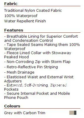 Куртка для морской рыбалки водонепроницаемая куртка ветрозащитная размер L