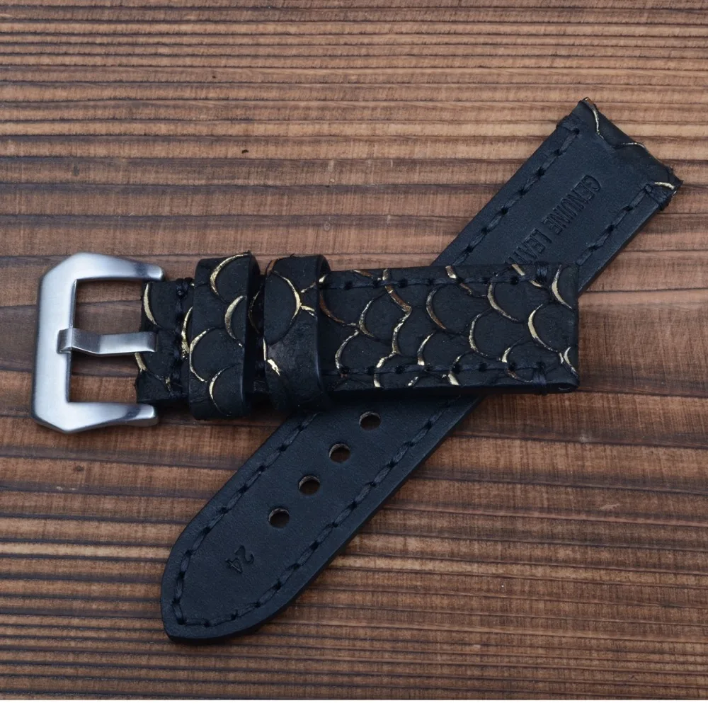 Ремешок для часов из натуральной кожи ручной работы 24 мм|watchband leather|leather lariatleather round