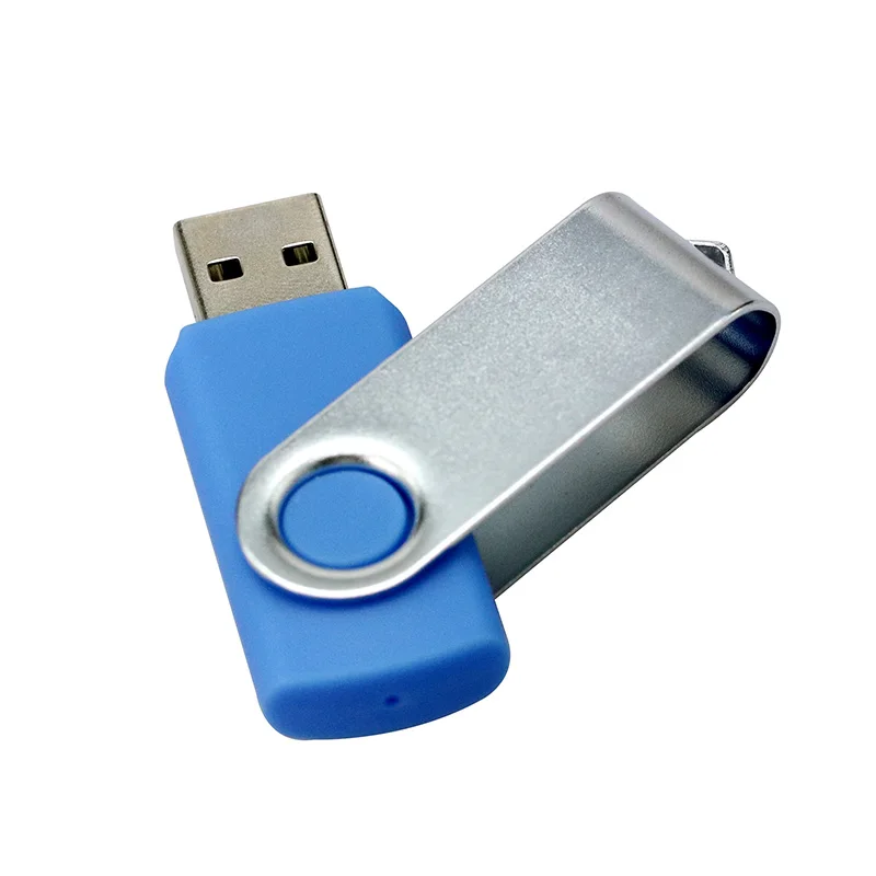 Металлический вращающийся USB флеш накопитель 256 ГБ 4 8 16 32 64 высокоскоростной 2 0