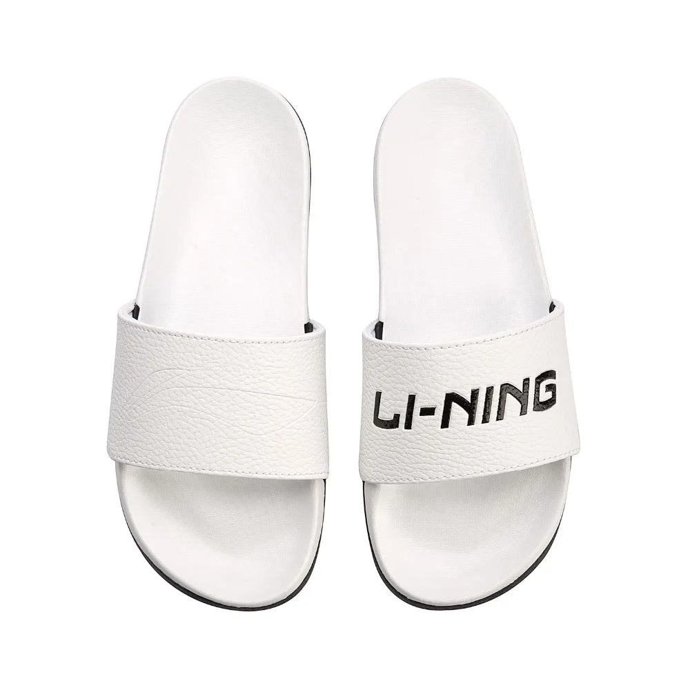 Li Ning Для женщин LN тапочки PU Пляжные сандалии светильник Вес подкладка дышащая