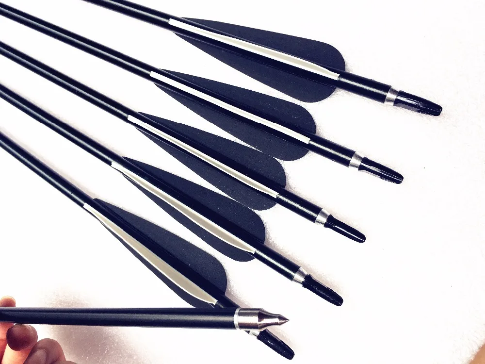 Алюминиевые стрелы для охоты 6 шт. | Спорт и развлечения