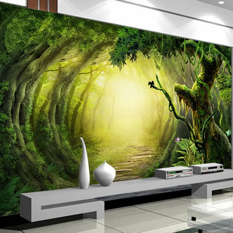 3d обои на заказ 3D стереоскопические ТВ фон фрески papel de parede|wallpaper natural wallpaper wall