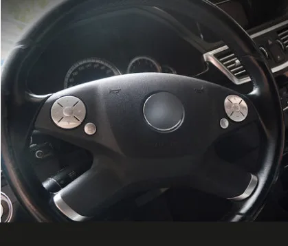 Декоративная накладка на руль Mercedes Benz GLK X204 / E Class W211 W212/ C W204|Наклейки автомобиль| |
