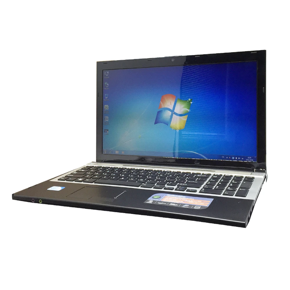 15 6 дюйма быстрый серфинг Windows7 ноутбук 8 GB 1 ТБ HDD INTEL Pentium N3510/3520/3530/3540 2 0 Ghz 4 ядра WI-FI