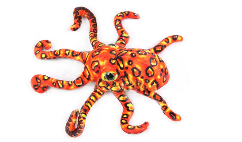 BOLAFYNIA Детская плюшевая Мягкая игрушка осьминог морское животное Три цвета на