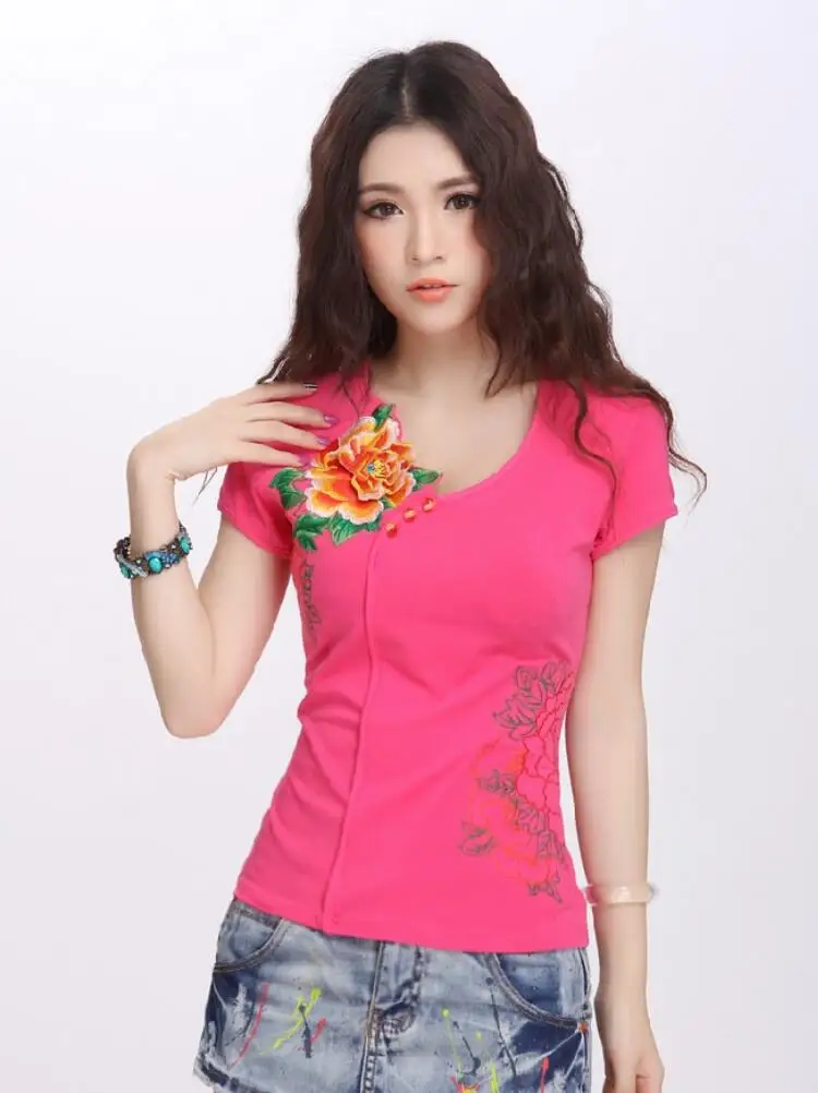 Женская футболка rlyaeez Повседневная с коротким рукавом и О вырезом 5XL|camiseta
