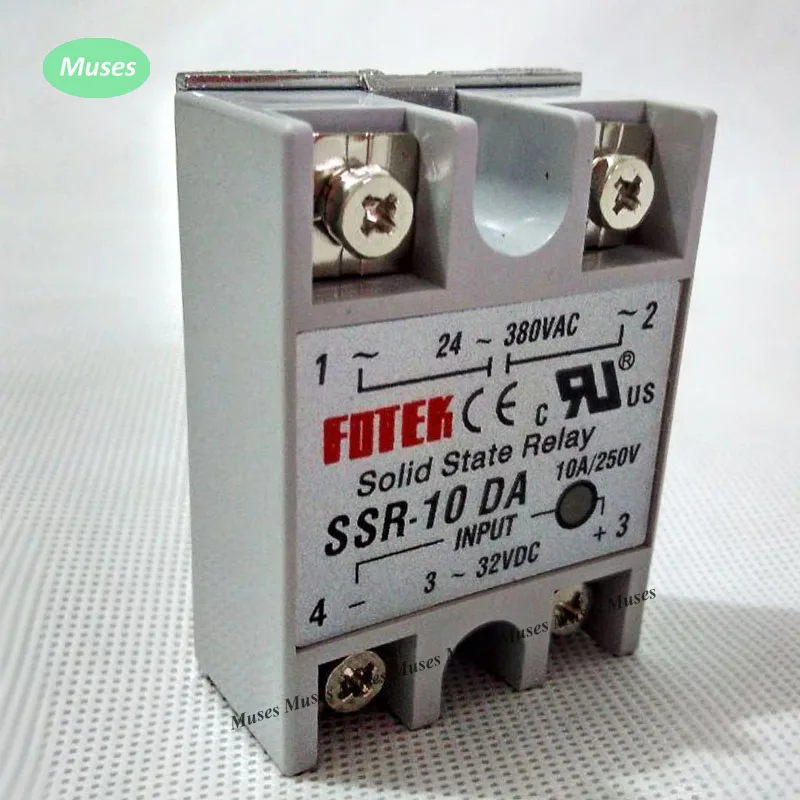 SSR-10DA производитель 10A ssr реле вход 3-32VDC выход 24-380VAC | Обустройство дома