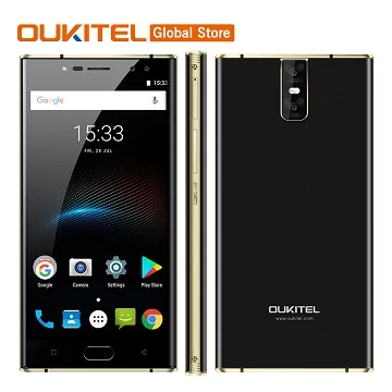 Мобильный телефон Oukitel K3 MT6750T, четыре ядра, 4 Гб ОЗУ, 64 Гб ПЗУ, 5,5 дюймов, FHD 1920x1080, 13 МП, четыре камеры, отпечаток пальца, 6000 мАч