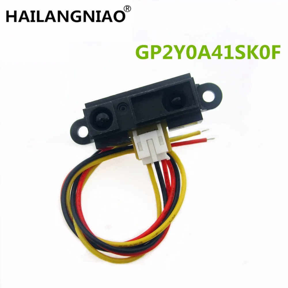 

GP2Y0A41SK0F 100% NEW 4-30cm Infrared distance sensor 0A41SK INCLUDING WIRE