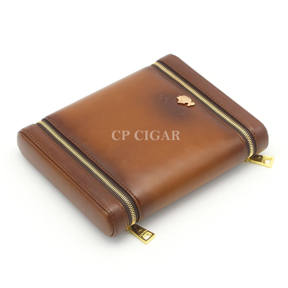 COHIBA гаджеты портативные сигары Humidor кедровая древесина кожаный чехол для коробка
